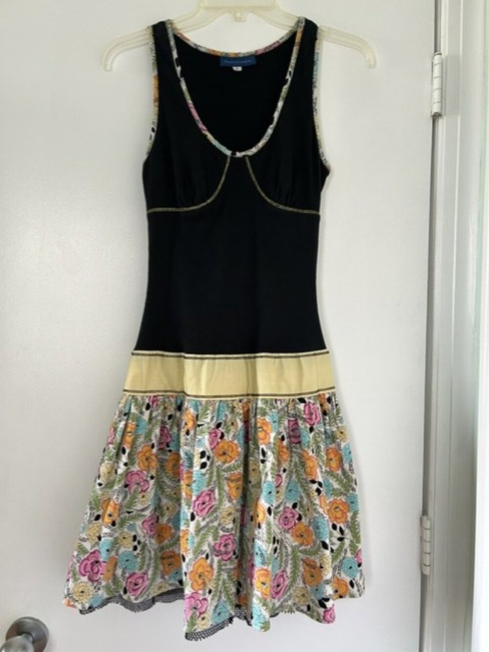 Mario Balthazar Floral Dress w/ net slip